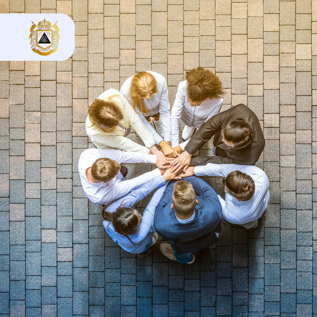 a symbolic image of join and collaboration